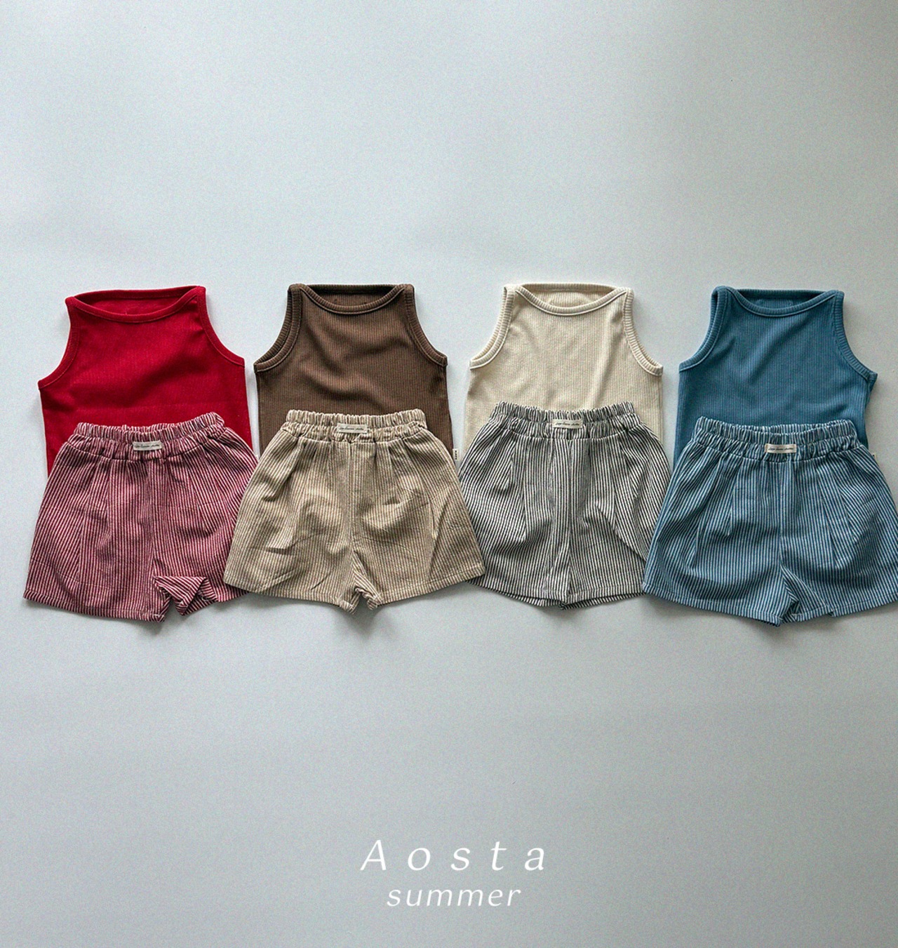 【取寄/韓国直送】Aosta 26/SM ルイスハーフパンツ｜夏服｜韓国子供服