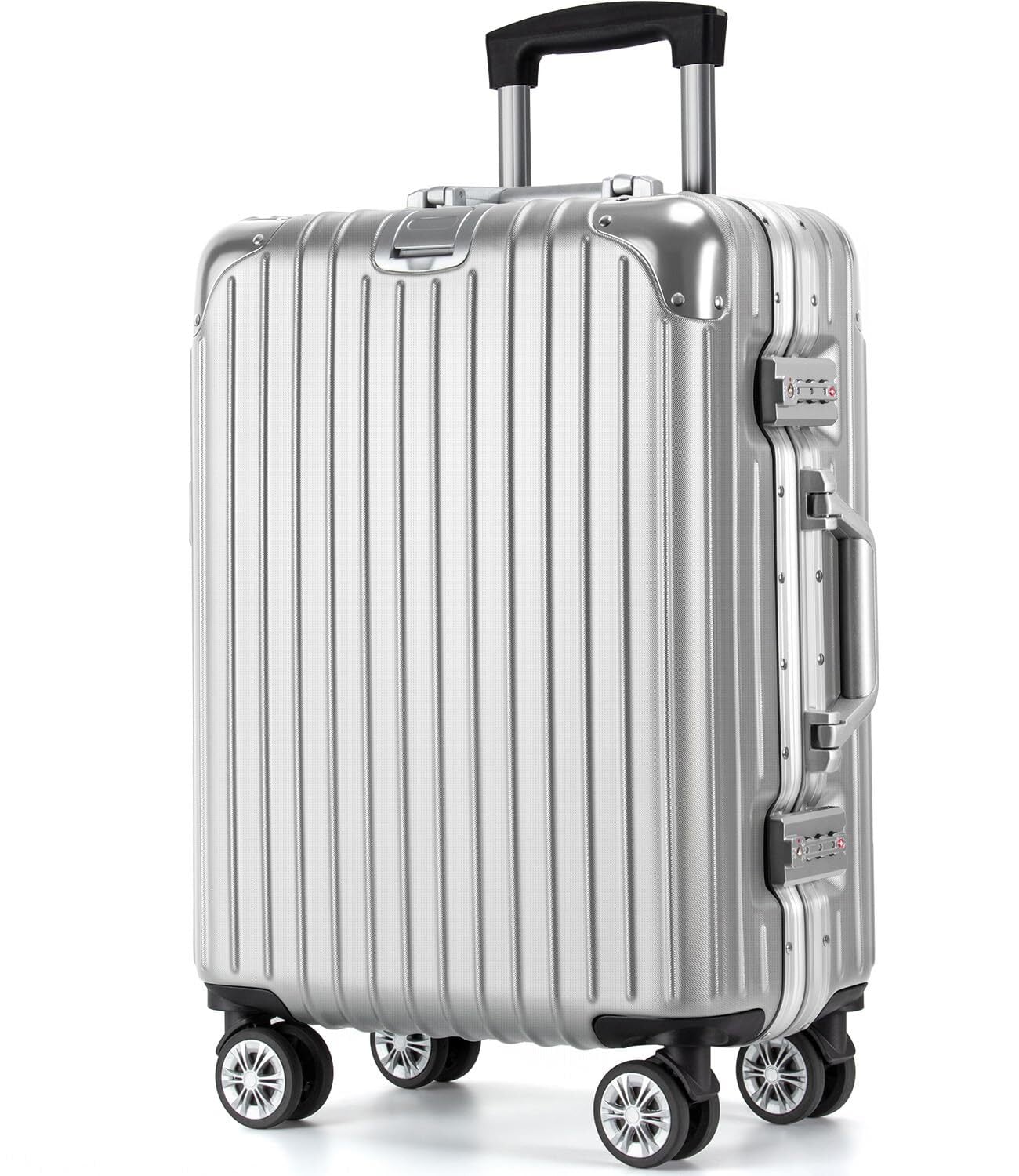 WanderMore] スーツケース 機内持ち込み アルミフレームタイプ 大型