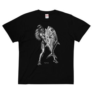 【GIANT TREVALLY】GT×釣りガール 半袖Tシャツ
