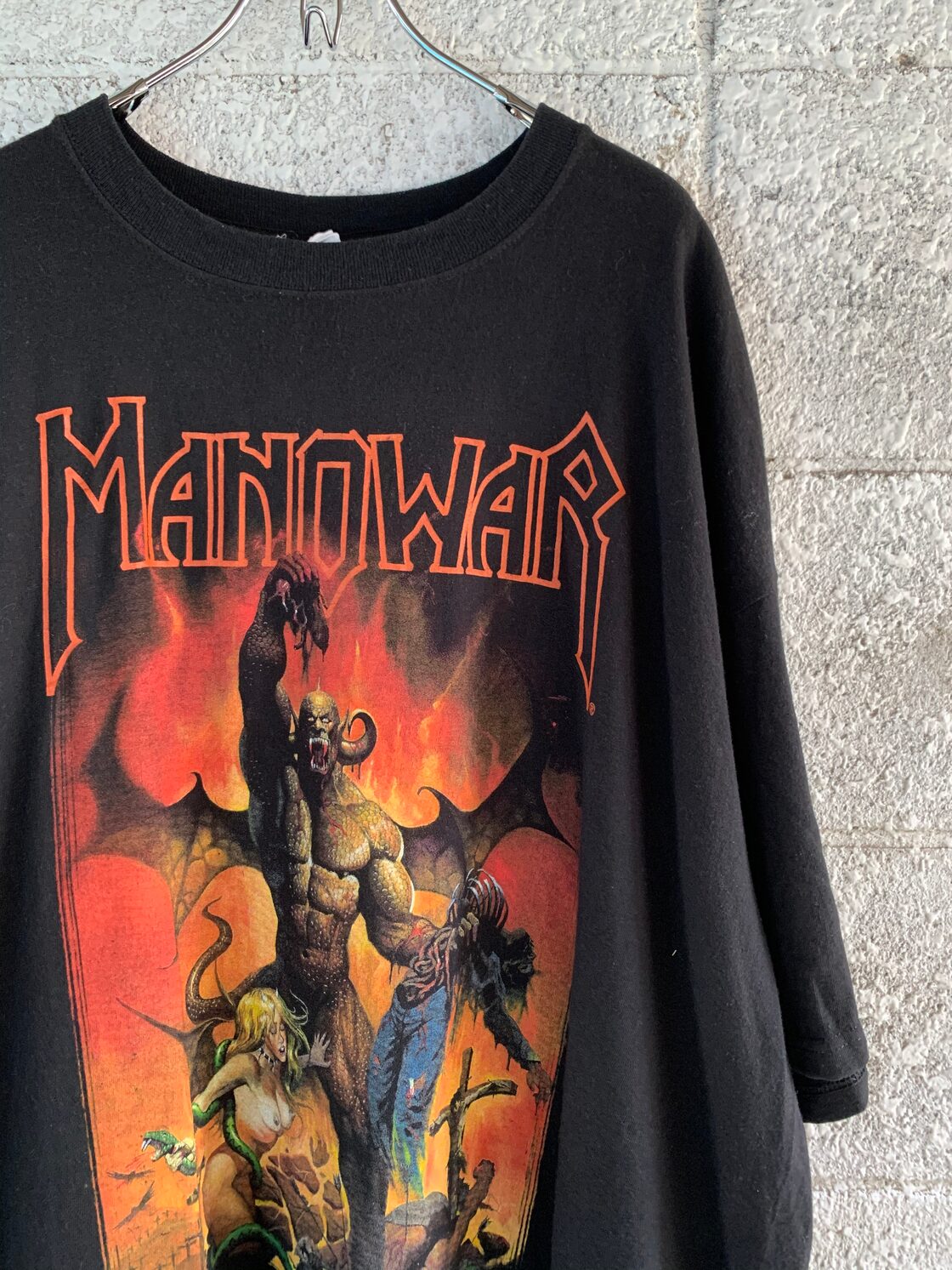 MANOWAR マノウォー メタル バンド Tシャツ 3X | Pay ID