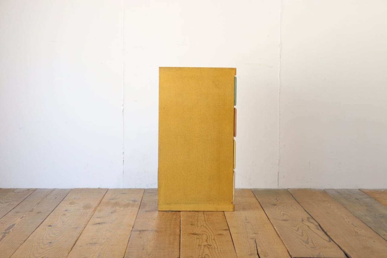 レトロ ベビーチェスト 箪笥 タンス 衣料 収納 引き出し 抽斗 4杯 木製