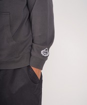 SUN&MOON EMBROIDERY SWEAT PARKA	［HSC013］