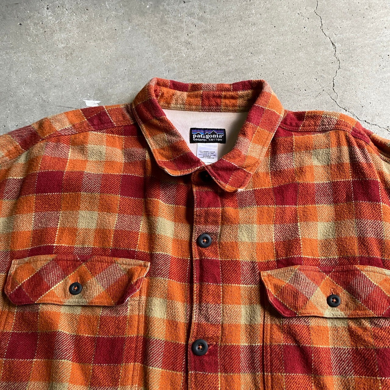 Patagonia パタゴニア オーガニックコットン フランネルシャツ 