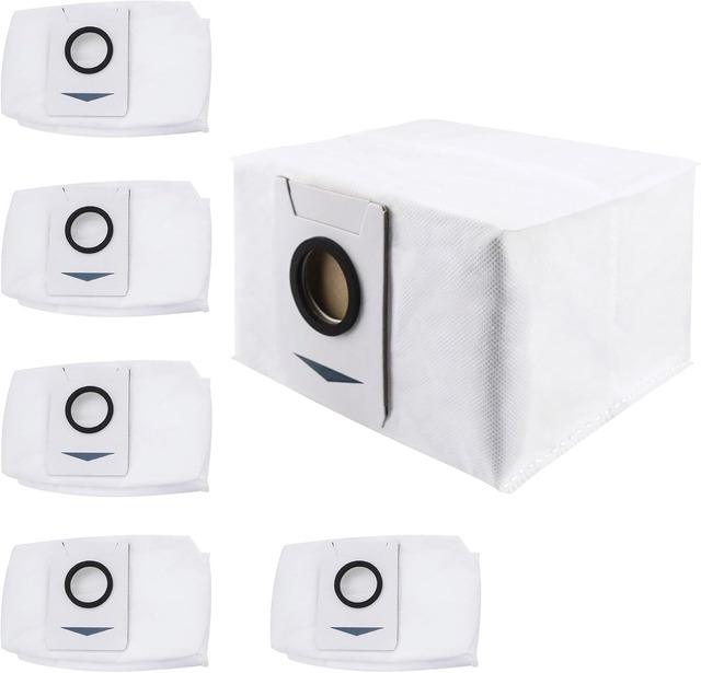 DEEBOT互換品 X1 OMNI 紙パック T20 OMNI 交換用紙パック D-DB03-0003 ゴミ袋 T10 OMNI ゴミパック DDB030003 ダストパック 交換紙パック 交換用消耗品 消耗品 6枚入り