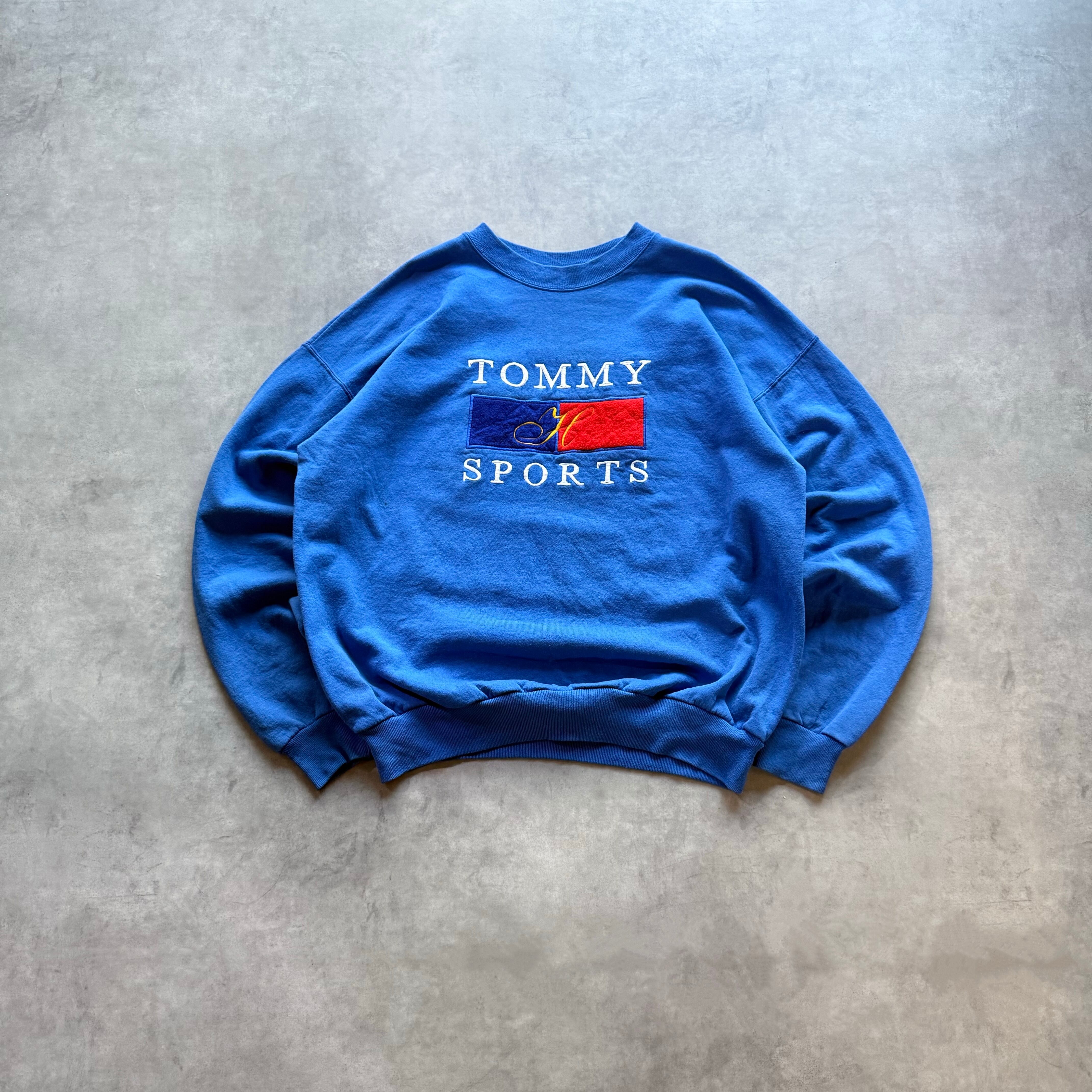 90s ~ early 00s "TOMMY SPORTS" sweat shirt