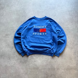 90s ~ early 00s "TOMMY SPORTS" sweat shirt