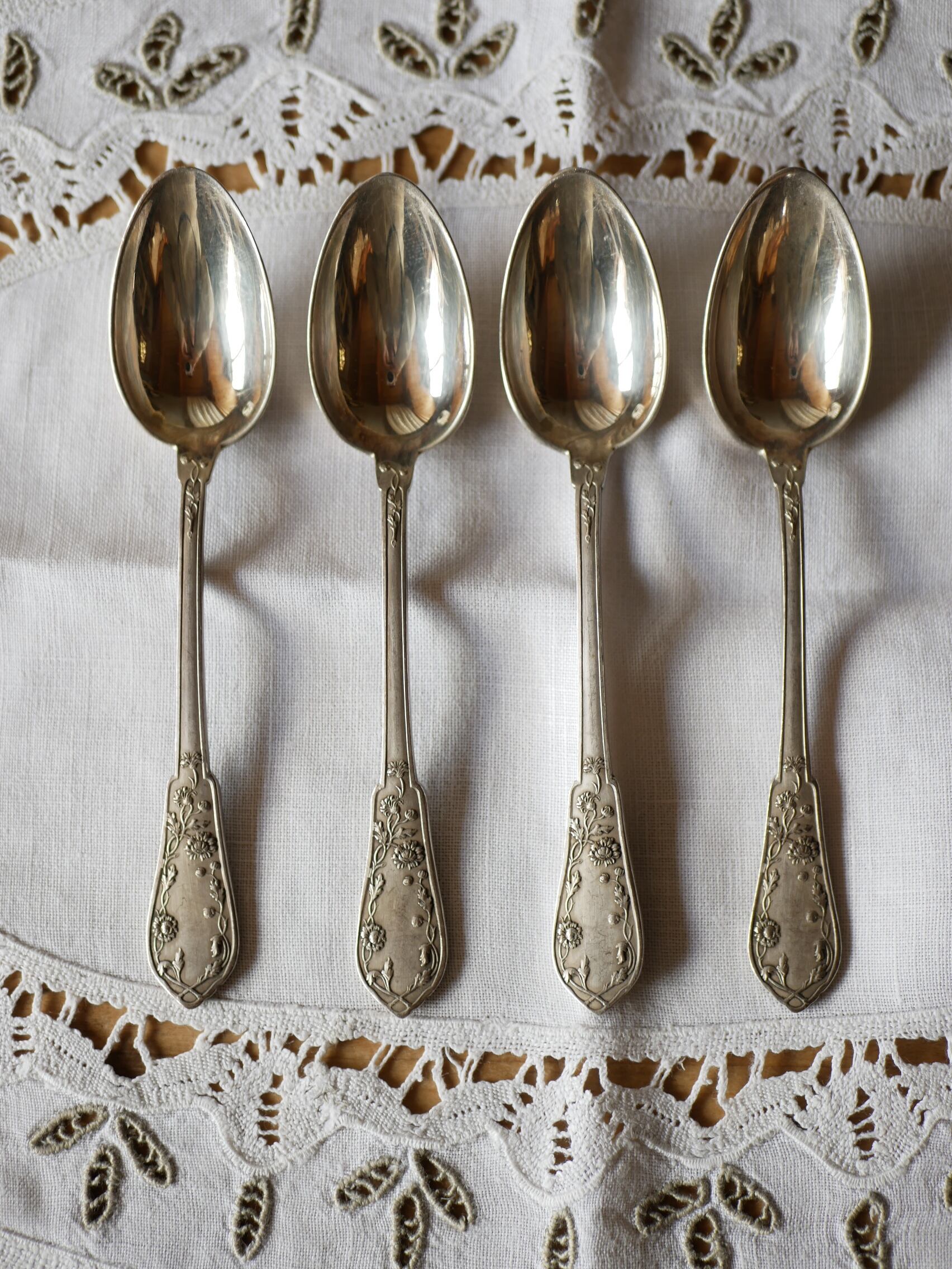スプーン シルバープレート フランスアンティーク ブロカントのある暮らし