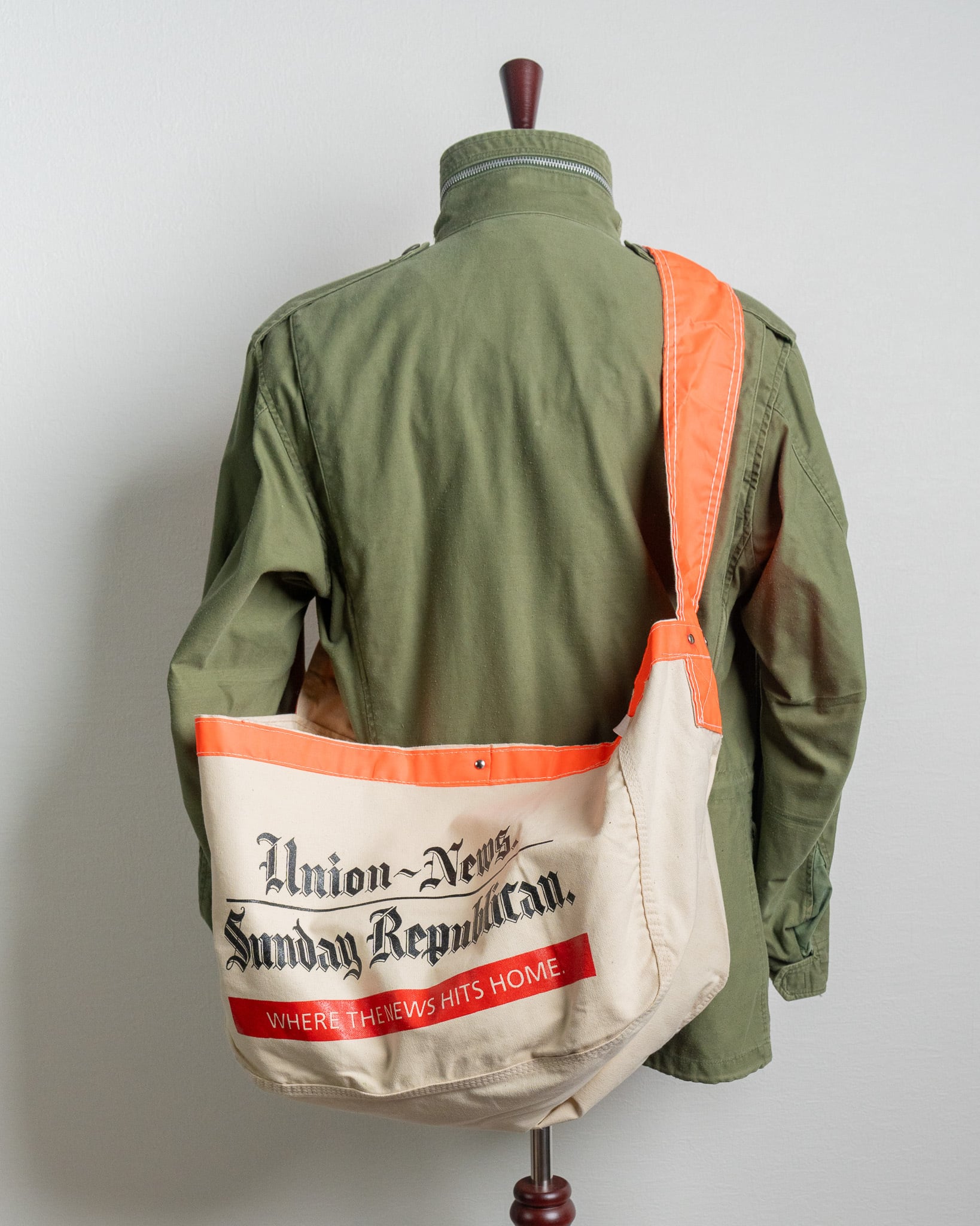 DEADSTOCK】80's Union-News Paper Bag DEADSTOCK】80's Union-News Paper Bag
