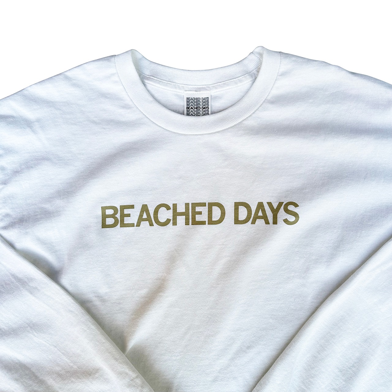 BEACHED DAYS ビーチドデイズ / ロゴ ロングスリーブ Tee