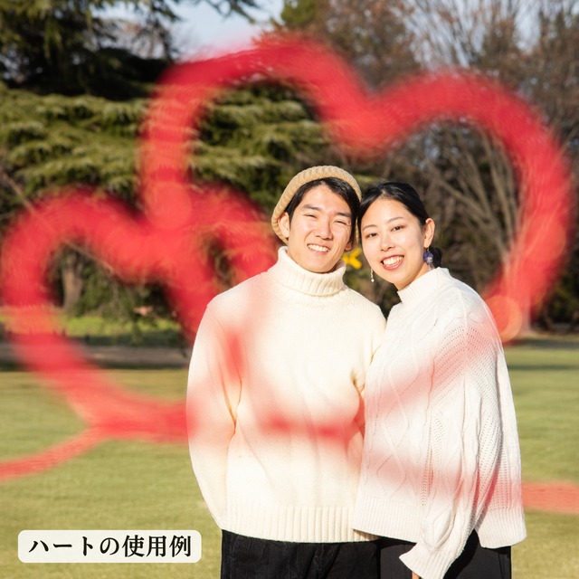 【前撮りアイテム】縁結びの地・川越から贈る「運命の赤い糸」フォトプロップス