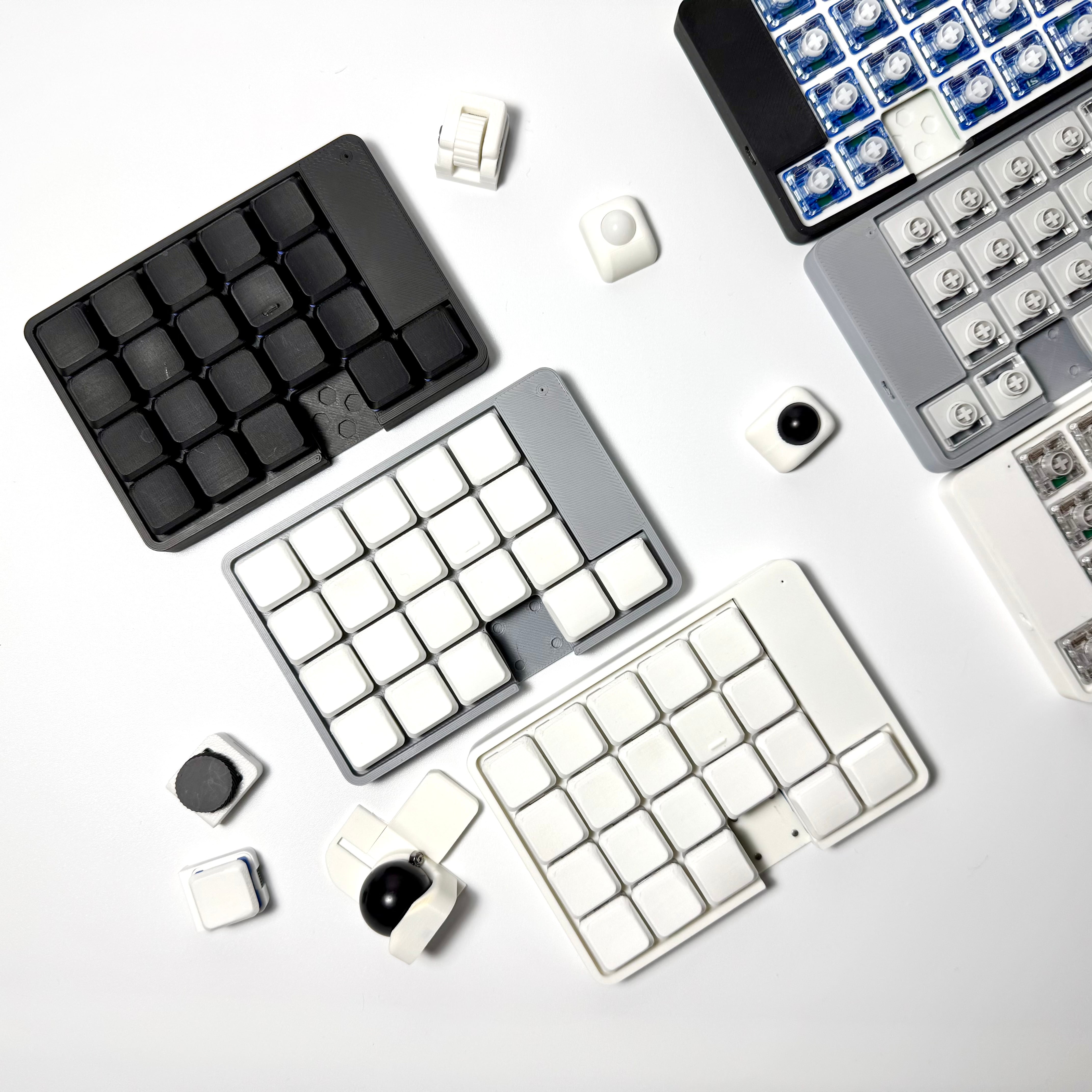 LisM - 1Uモジュール式 無線分割キーボード | Pay ID