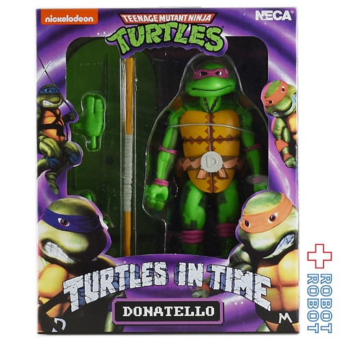 ネカ TMNT タートルズ・イン・タイム 7インチ アクションフィギュア シリーズ1 ドナテロ