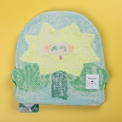 < WACHAPO > ラグ作品「トゲの花」