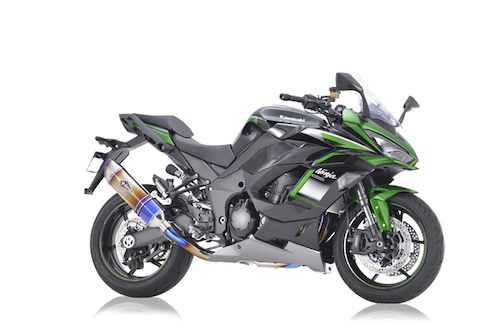 Ninja 1000SX（'20～’22） リアルスペック フルエキゾースト シングル UP Type チタンドラッグブルー[RK36-TUSD］