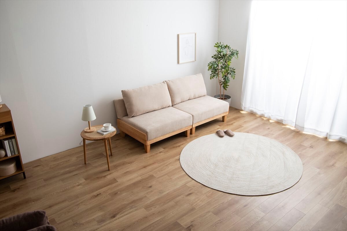 落ち着いた雰囲気で快適にくつろげるリクライニングソファベッド