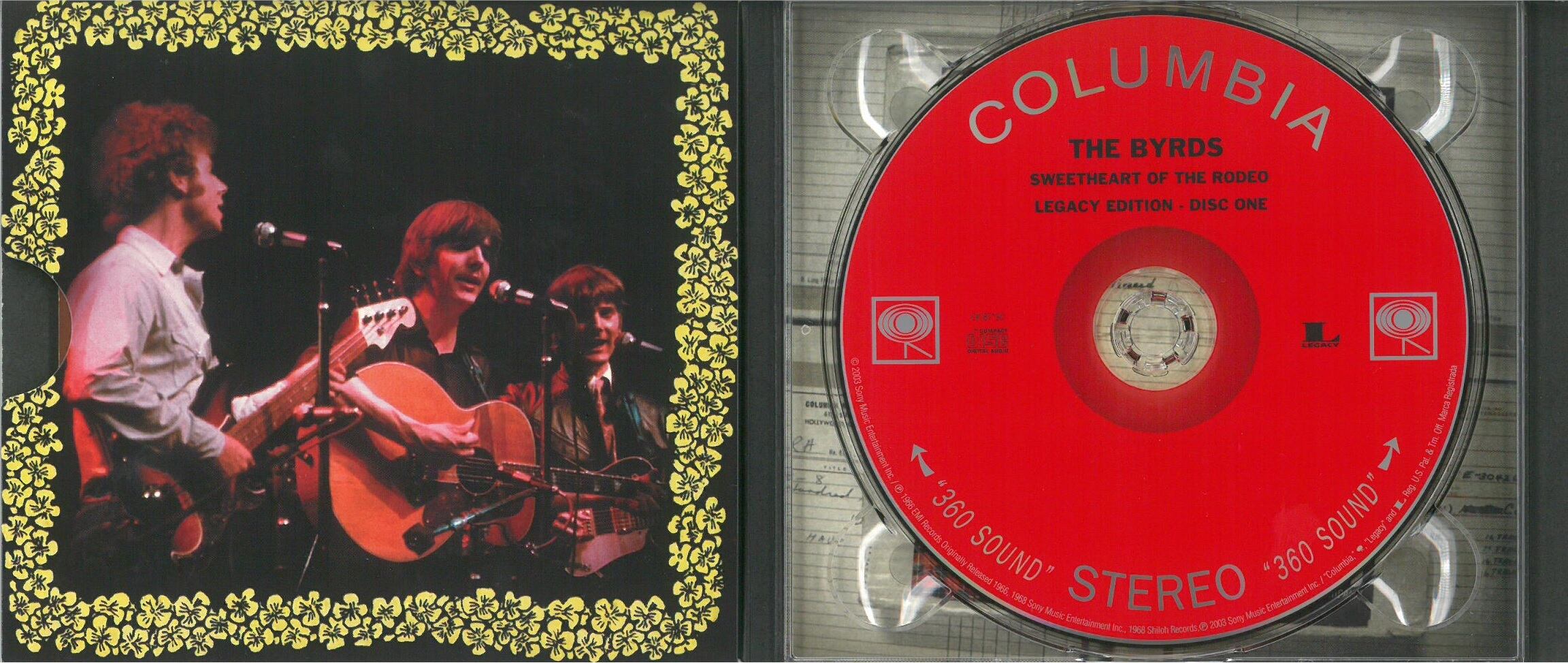 THE BYRDS / SWEETHEART OF THE RODEO LEGACY EDITION (CD) USA
