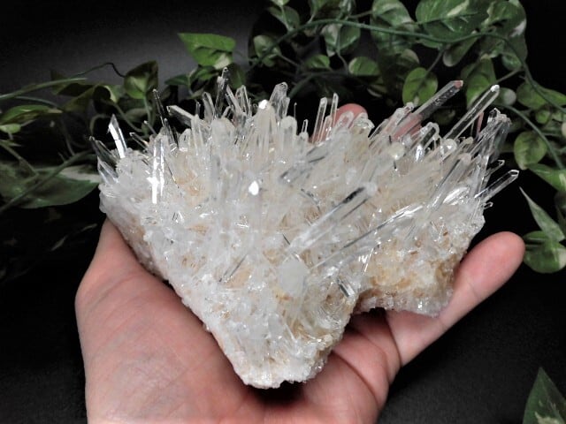 送料無料】【最高品質】コロンビア サンタンデール産水晶クラスター no