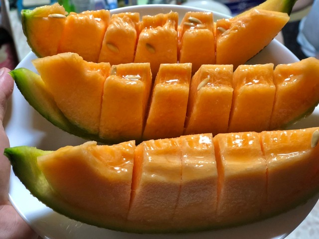 十勝メロン（札幌キング）２個セット　4キロ程度