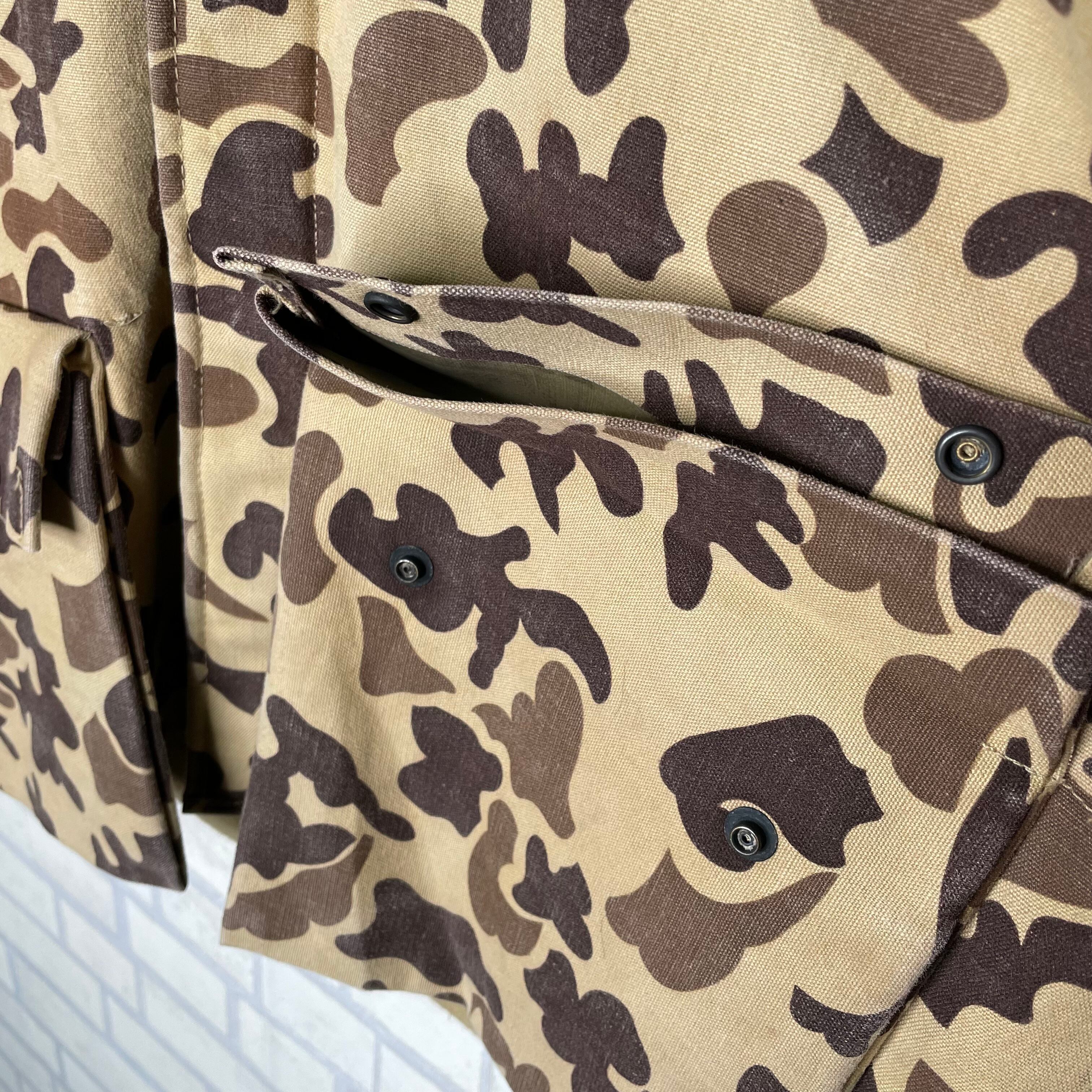 カモフラージュ フィッシングジャケット M