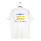 80s ウォルマート USA製 ヴィンテージTシャツ ポケット ポケT ホワイト 企業系 WALMART シングルステッチ HANES サイズL 古着 @BZ0488
