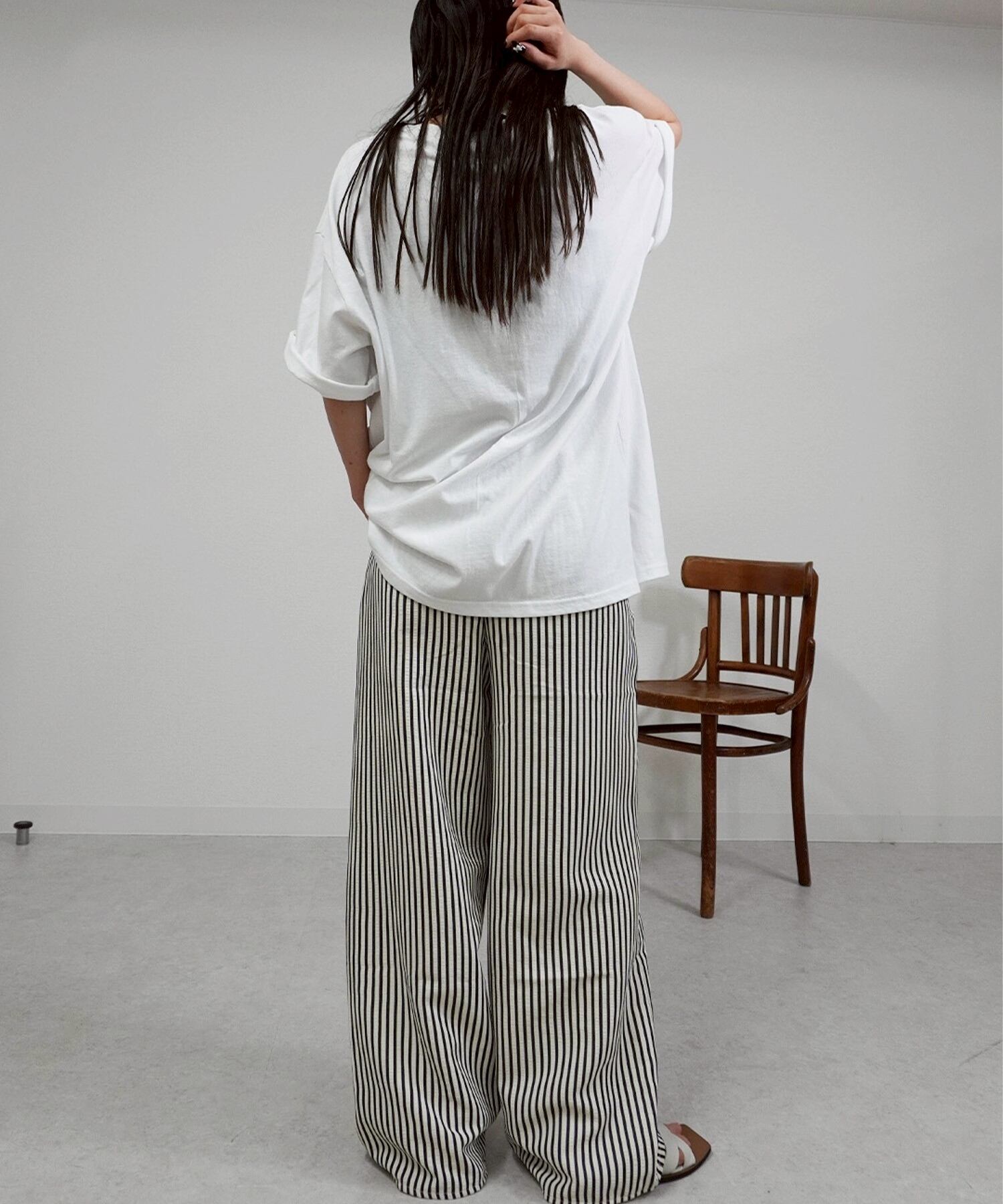 ストライプイージーパンツ 5482818 (0408) | gossara(ゴサラ)