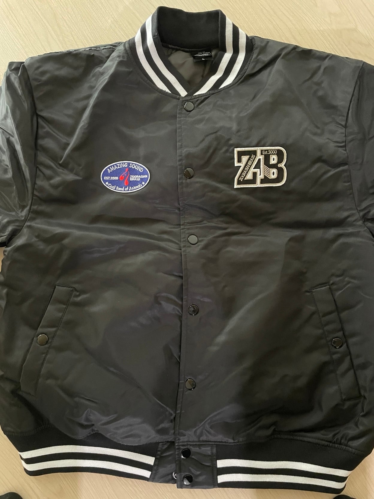   スタジャン M ブラック　じゅん 期間限定セール価格‼️限定4着✨】スタジアムジャンパー | ズーラシア