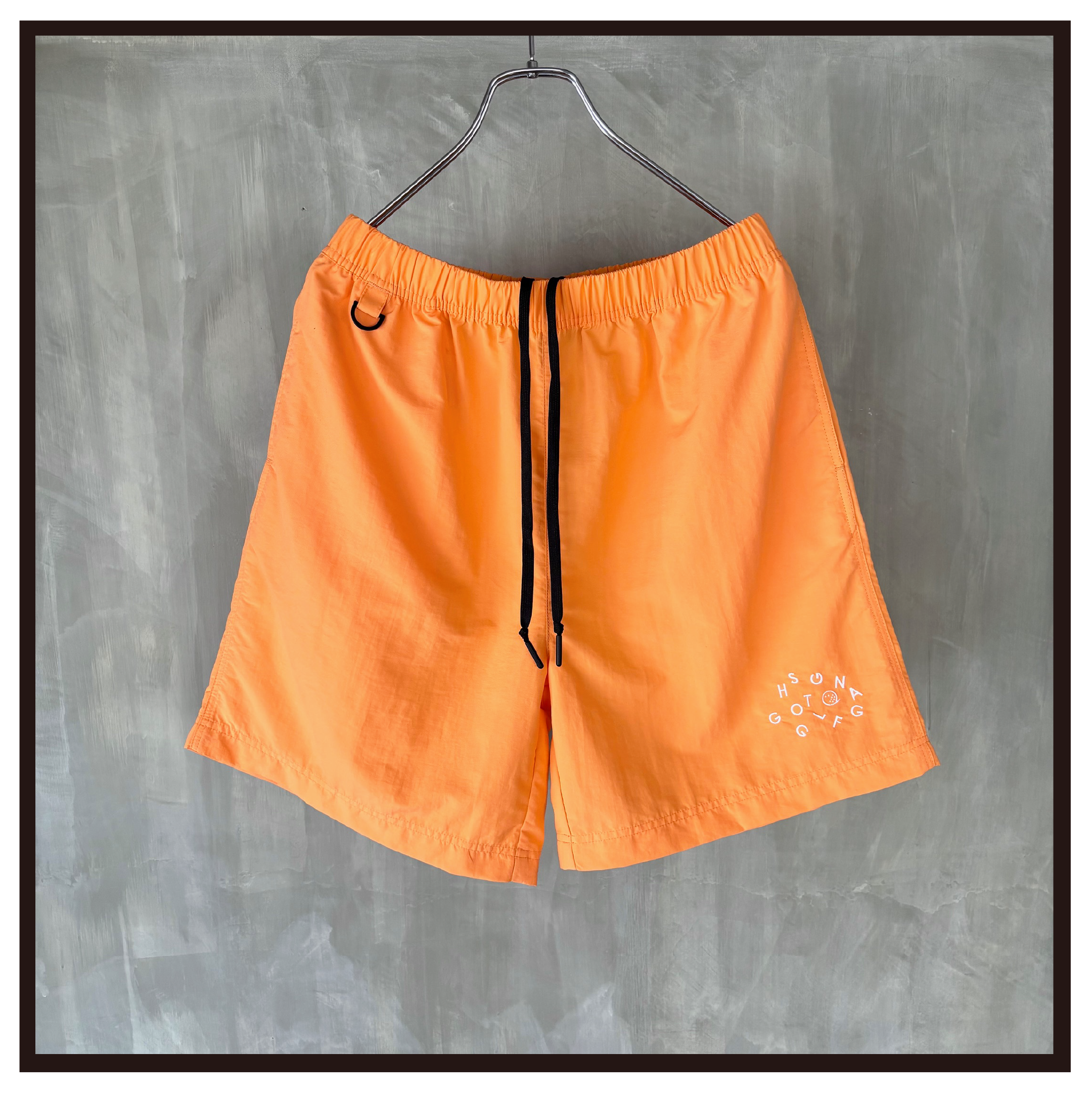 新品未使用 BREAKING NYLON SHORTS (ORANGE) BREAKING NYLON SHORTS (ORANGE) | GHOST GOLF GANG
