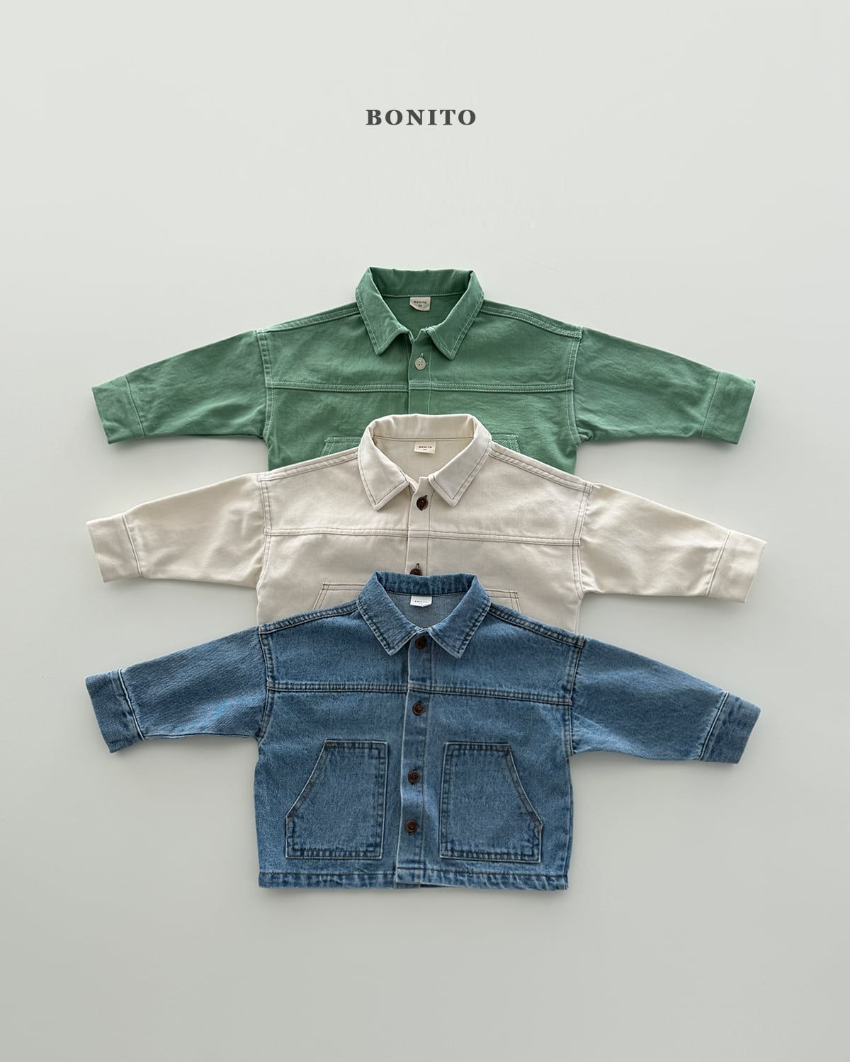 gogo stitch jacket【BONITO】※3月下旬〜4月上旬発送予定