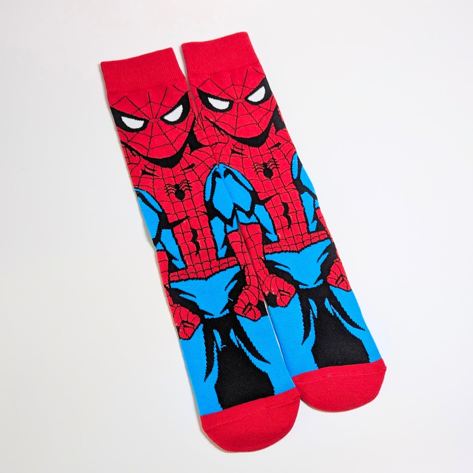 【 crew socks / クルーソックス 】『 MARVEL / マーベルコミックス / スパイダーマン 』 靴下 / ソックス〚アメリカン雑貨 アメトイ〛