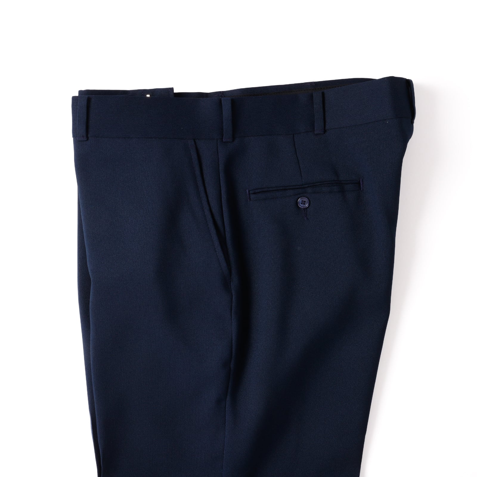 ※希少【80s】【vintage】archive navy slacks 極美品】80s vintage slacks pants about W37 navy made in USA mint