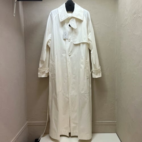 kenichi. ケンイチ 22AW ベルテッドトレンチコート ホワイト size-L 