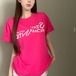 3色／グラフィックデザインクルーネックTシャツ ・77722