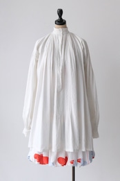 Romanian balloon sleeve rural blouse