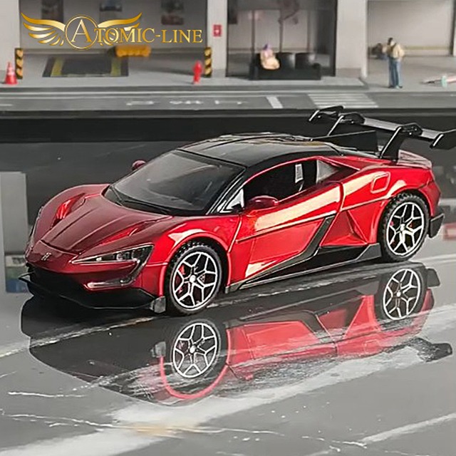 BYD YANGWANG U9 1/32 ミニカー 全3色 ライト点灯 エンジンサウンド 合金モデル 模型 ジオラマ