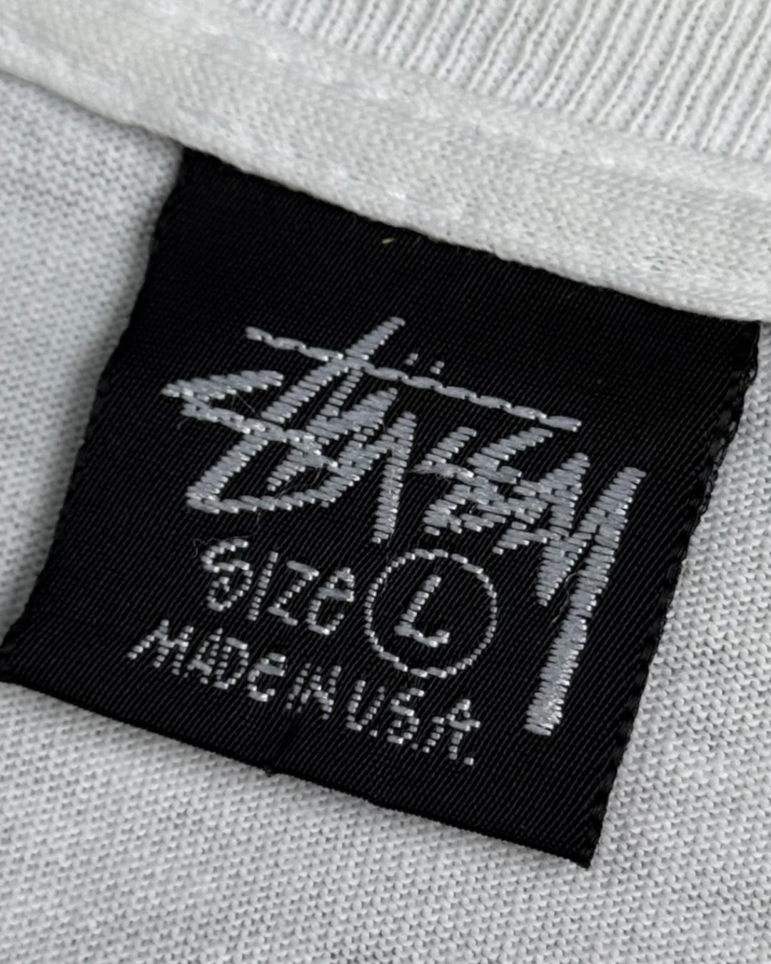80's~90's old stussy KING SIZE Design Tee “黒タグ” 【高円寺本店
