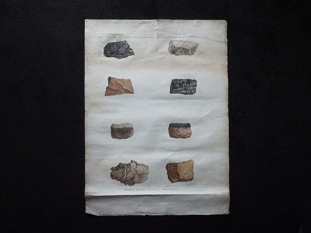 Description de l’Egypte エジプト誌　博物篇 鉱物 Ⅱ