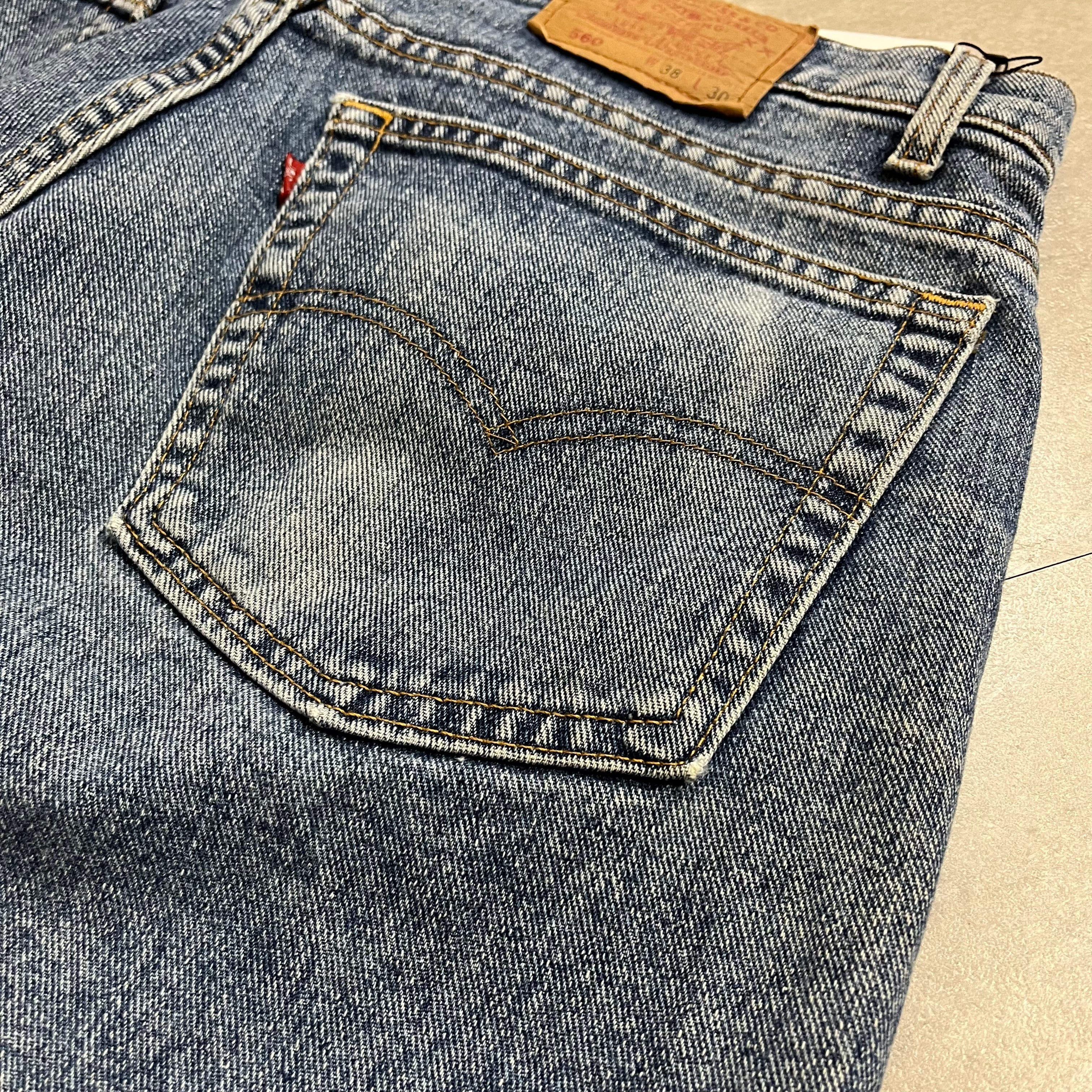 年代 USA製 size：W L Levi's  リーバイス バギーデニムパンツ デニムパンツ 青 古着 古着屋 高円寺  ビンテージ