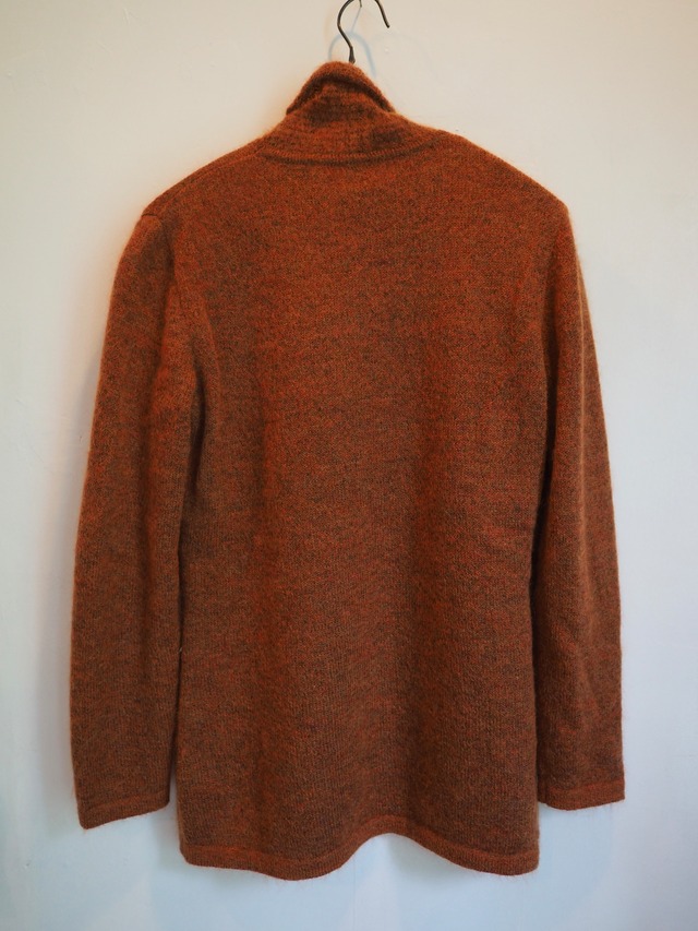 ITALY Vintage Hanae Mori Superkid Mohair Turtleneck Sweater