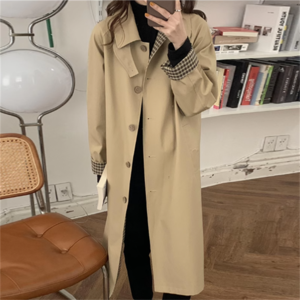 【送料無料】アウター コート ジャケット 羽織り 2色 長袖 Vネック Aライン フレア ロング ミモレ 薄手生地 裏地 かわいい 大人可愛い 大人女子 こなれ感 シンプル カジュアル 大人 上品 おしゃれ お洒落 ラフ コンサバ エレガント フェミニン ガーリー 無地 チェック柄 春 秋 20代 30代 40代 レディース 女性 デート お出かけ お茶会 女子会 休日 演奏会 授業参観 オフィス ビジネス OL 通勤 着回し プチプライス カラバリ デイリーユース 普段使い オルチャン 韓国系 着痩せ