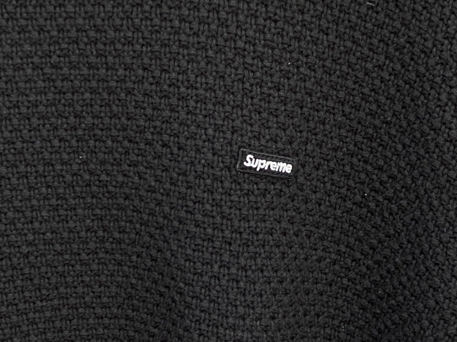 Supreme Textured Small Box Sweater XL