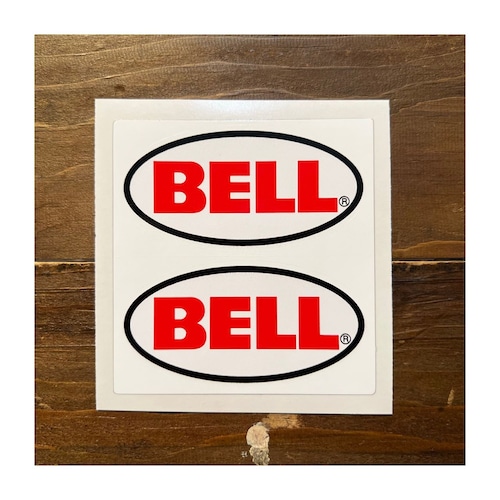 Bell / Bell Helmets Plain Oval Stickers 3inch #126