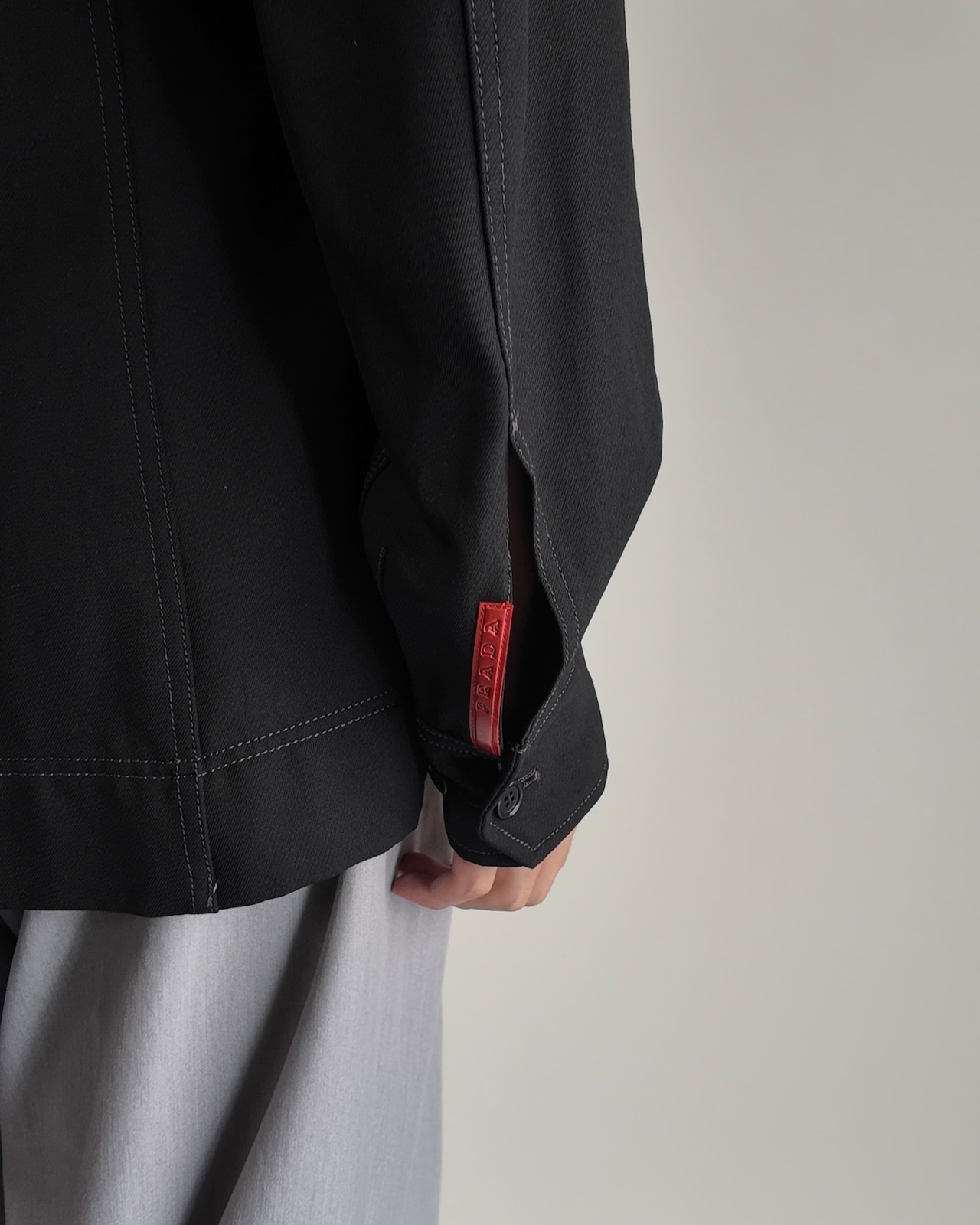【PRADA sports】virgin wool C.P.O jacket