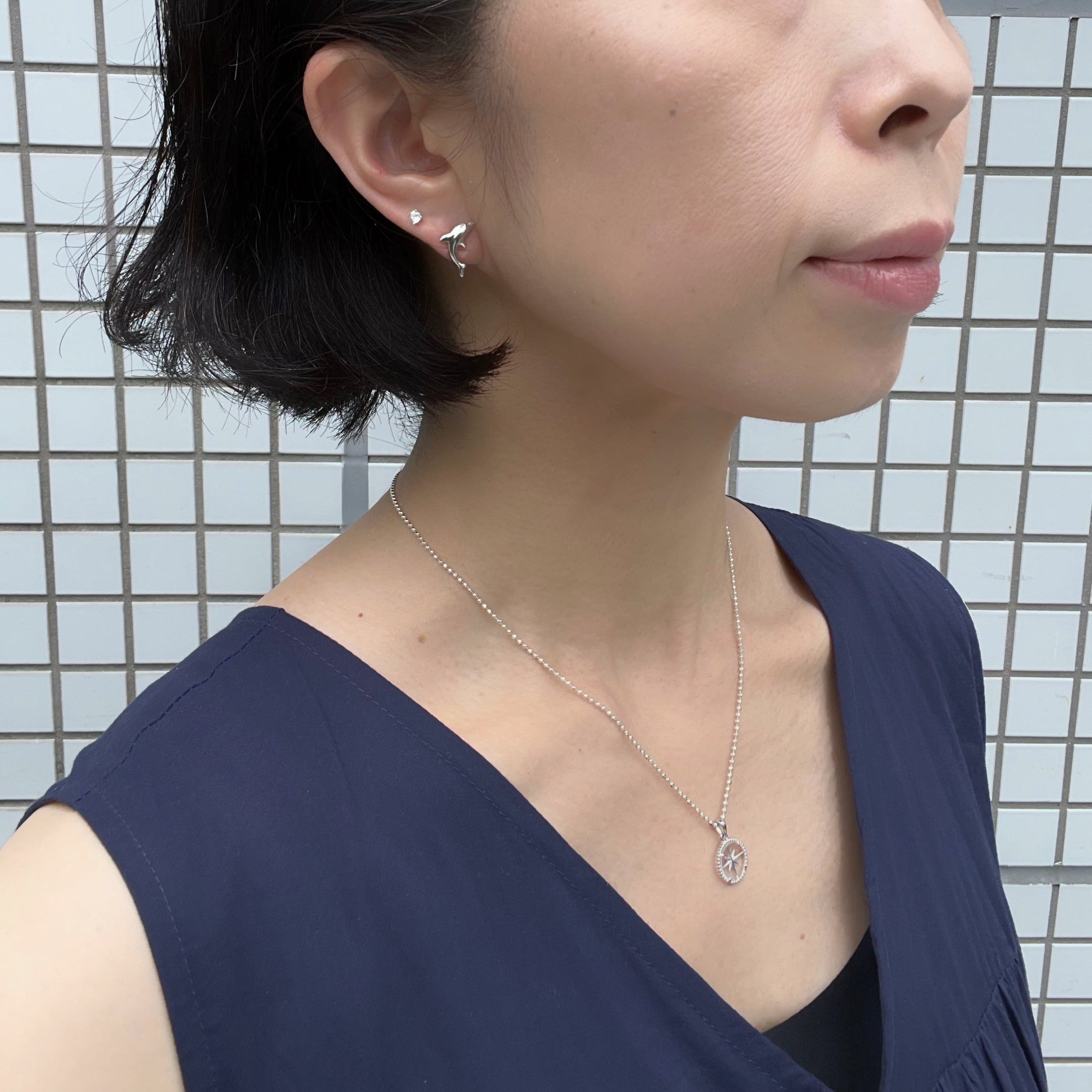 ドルフィン スタッド ピアス ◇◇ イルカ 海 ビーチ | 【公式通販