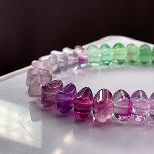 A10.グラデーションスクエアフローライトブレスレット