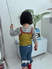 【取寄】PIPI フリル8部レギンス|秋服|韓国子供服|26/AT