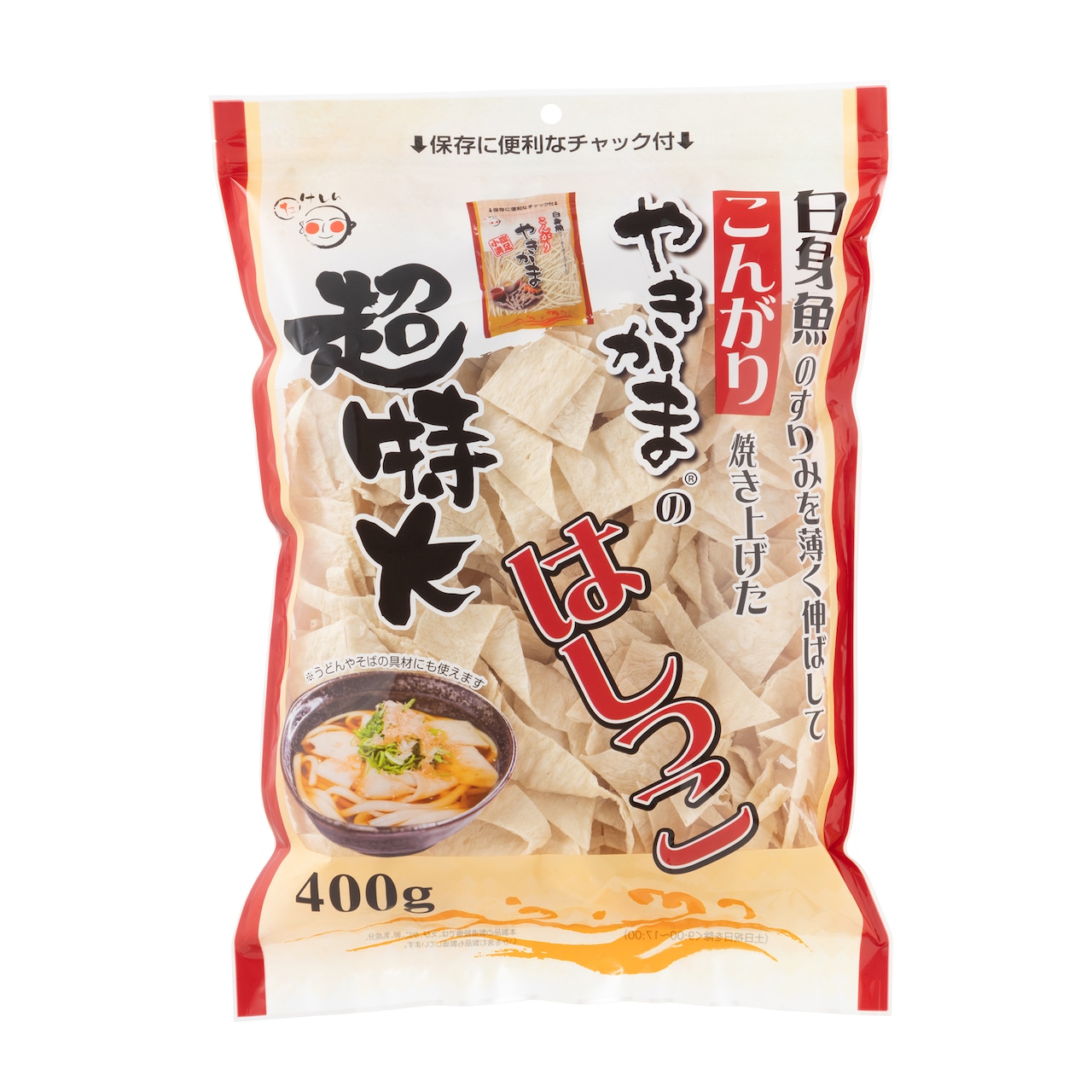 超特大やきかまのはしっこ 400g 1袋 | やきかま はっしこ 等のおつまみお菓子の公式通販|たけしん(竹新製菓販売)