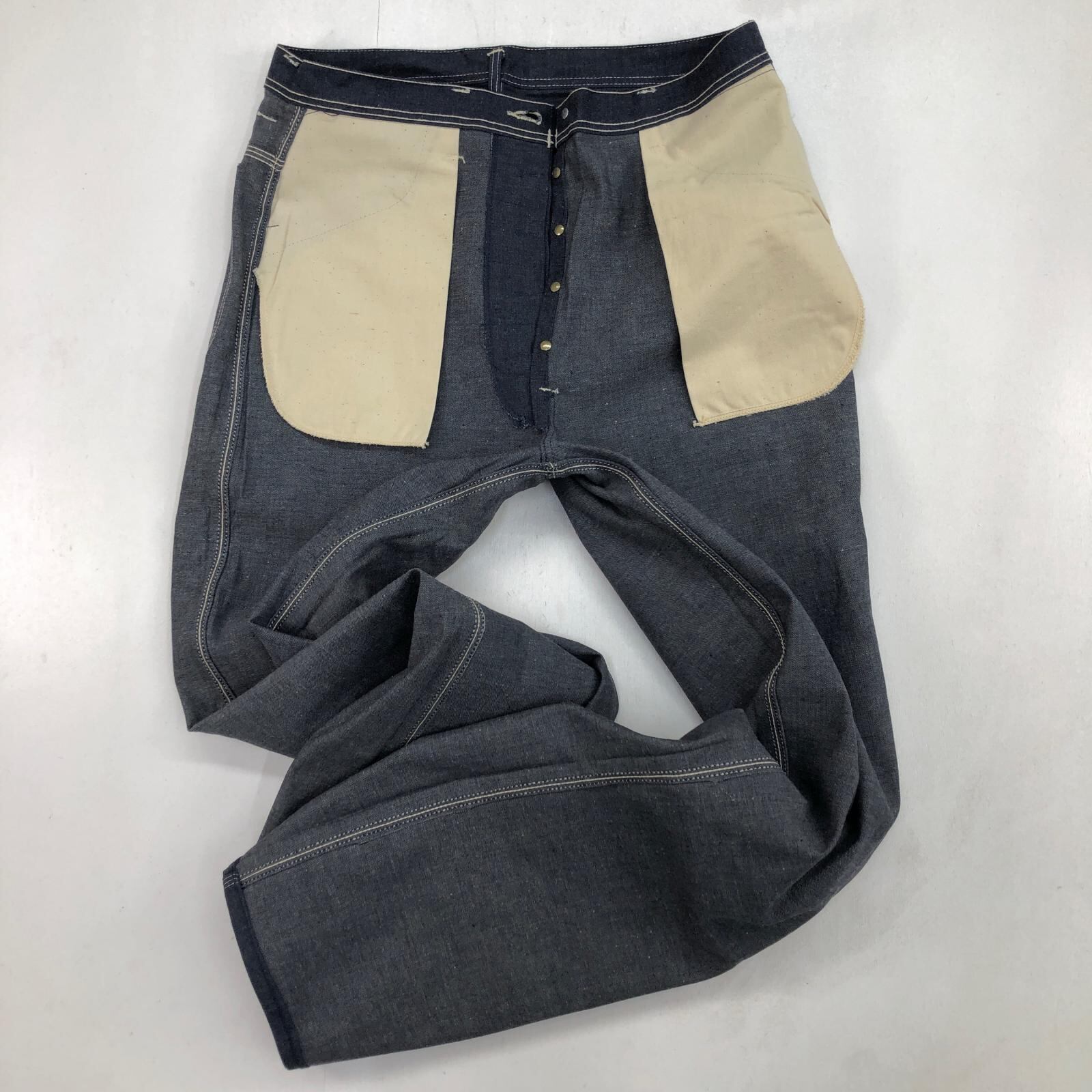 UNKNOWN 50年代 あたり デッドストック デニム ペインターパンツ