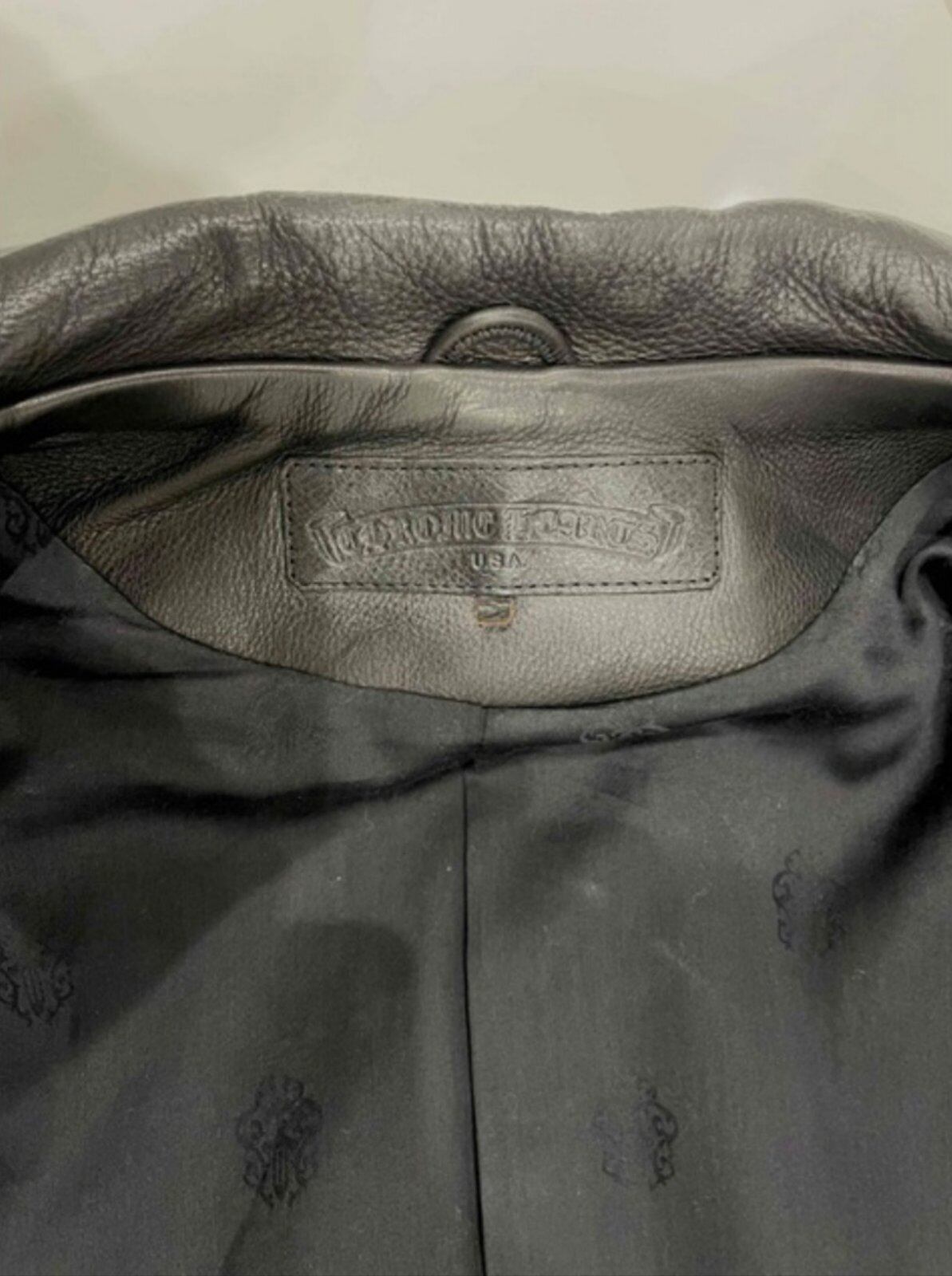 CHROME HEARTS クロムハーツ レザーコート ロングコート CHROME HEARTS クロムハーツ レザーコート ロングコート