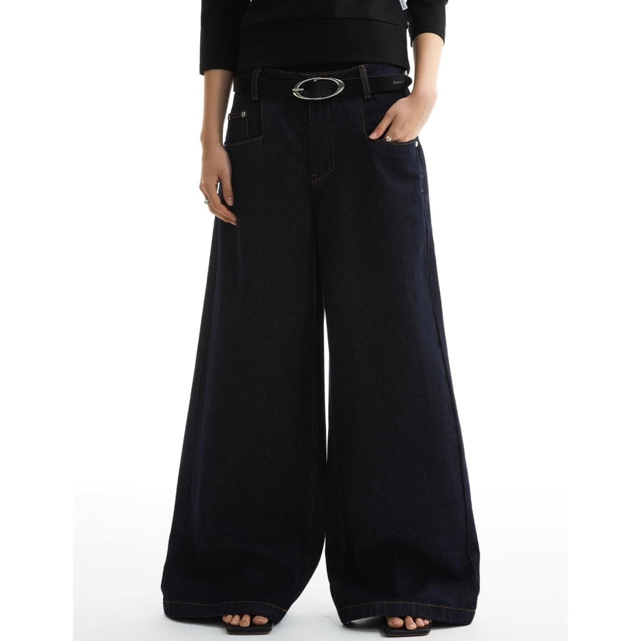 FUNKYFUN Wide Leg Denim
