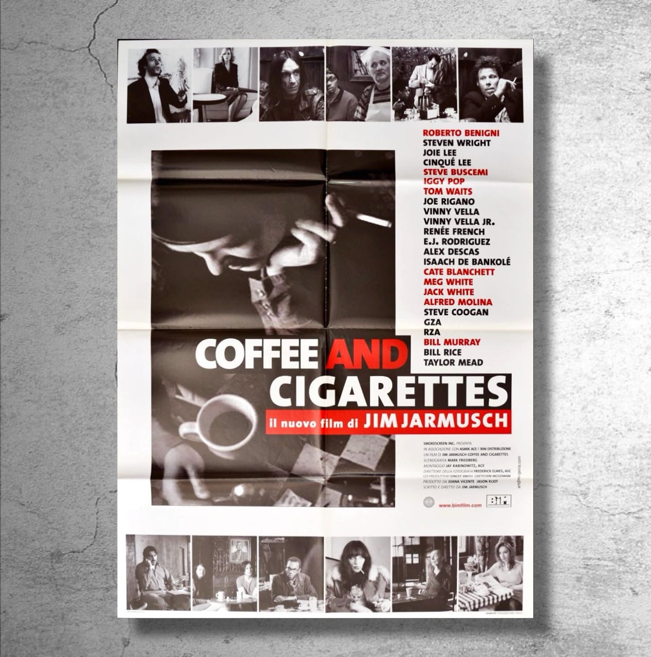 廃盤DVD○コーヒー&シガレッツ 初回限定盤ポスター付○ジム